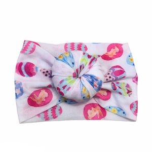 NWOT Chic Pipsqueak Easter Egg Ballet Bun Headwrap